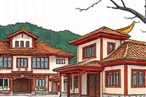 《镜像车站》站台指示牌文字左右反转的画面
